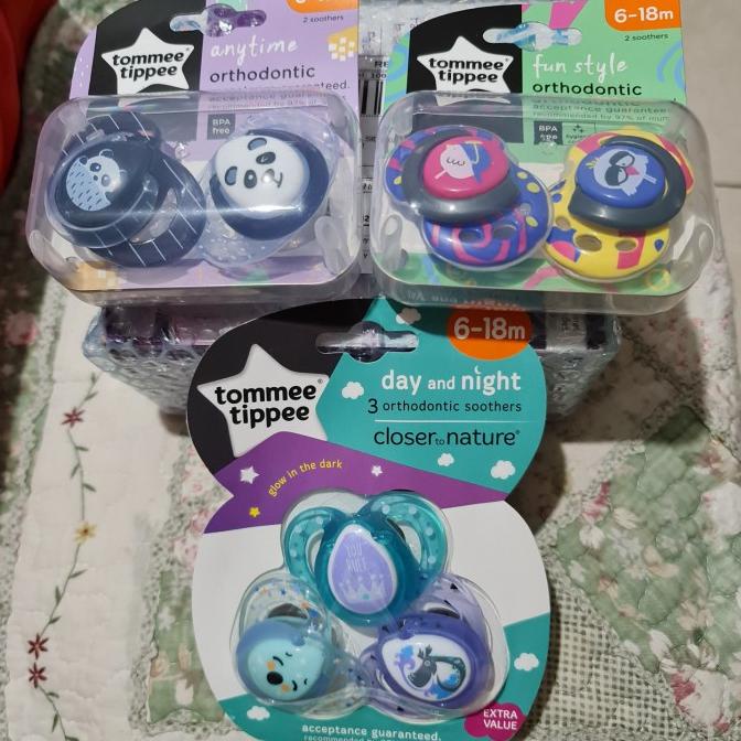 tommee tippee pacifier soother empeng bayi