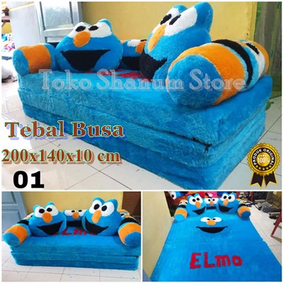 TERMURAH  KASUR LIPAT BUSA ROYAL FOAM KASUR BULU HALUS KASUR SANTAI KARAKTER TEBAL 10 CM
