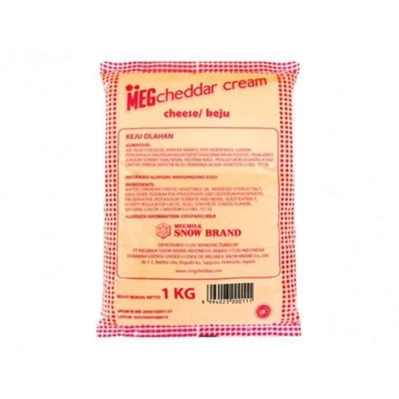 

Cream Cheese Meg Cheddar Repack 250 gram