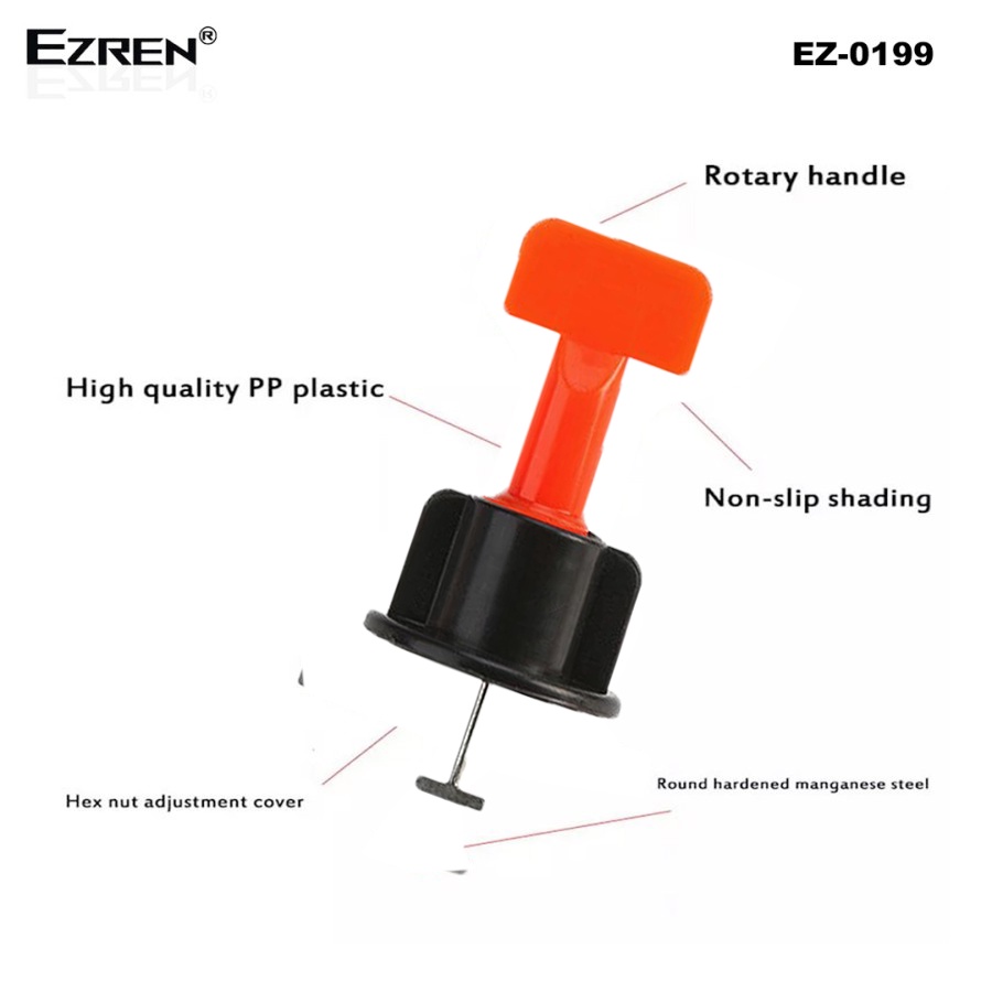 Ezren EZ-0199 Alat Bantu Pemasangan Keramik Reuseable Tile Leveling