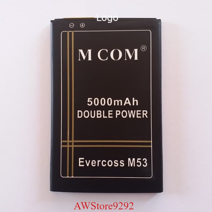 Mcom Battery Batre Baterai Double Power Mcom Evercoss Cross M53