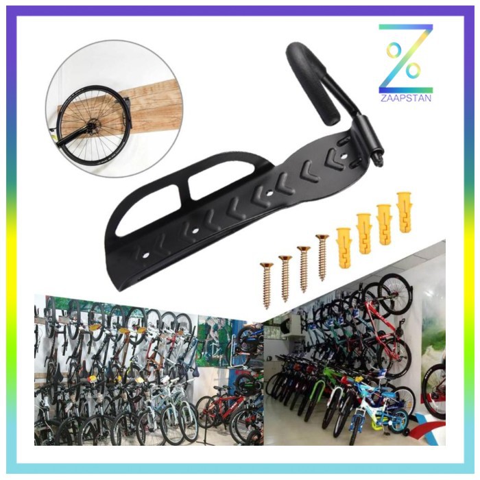 TaffSPORT Gantungan Dinding Sepeda Bike Wall Hook Hanger - 56921 - Bla