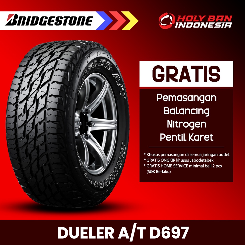 BRIDGESTONE 265/65 R17 112S DUELER A/T D697