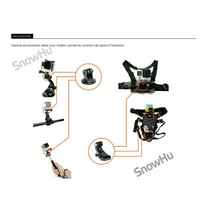 aksesoreis kamera aksi Go pro