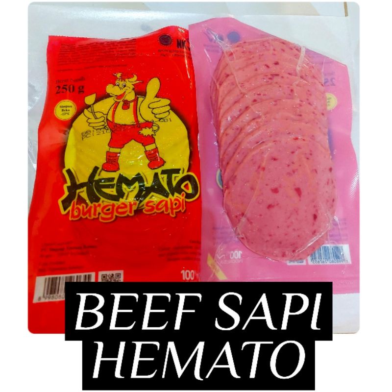 

hemato beef burger beef sapi 250gr