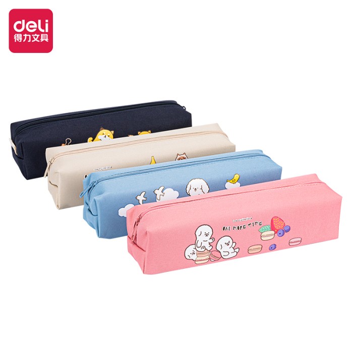 

(BISA COD) Deli Pencil Pouch Tempat Pensil 21x5x5cm Design Menarik 67102