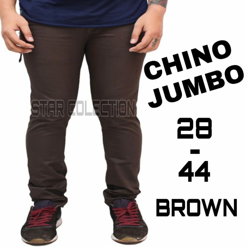 celana chino panjang pria / celana chino panjang pria star denim original terbaru big size