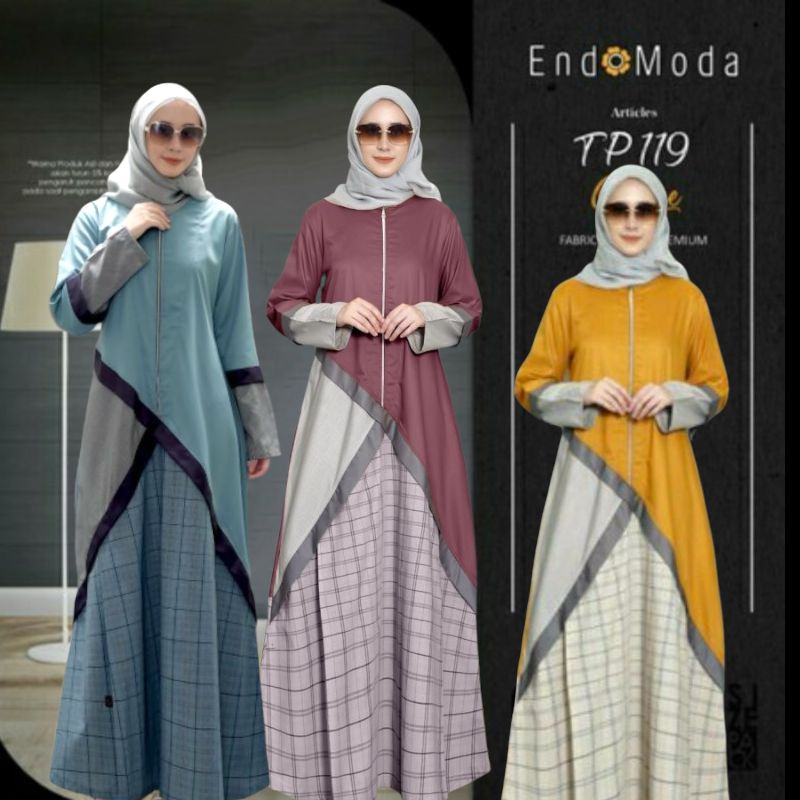 GAMIS ENDOMODA TP 119 || BLUE &amp; ORANGE