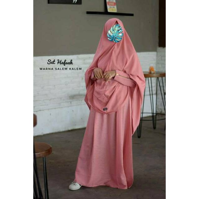 SETSYARI HAFSHAH BY AYRI // GAMIS BUSUI // GAMIS SYARI