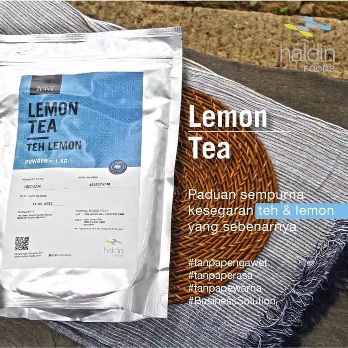 

TERMURAH LEMON TEA POWDER (TEH LEMON BUBUK) 1 KG PROMO TERLARIS