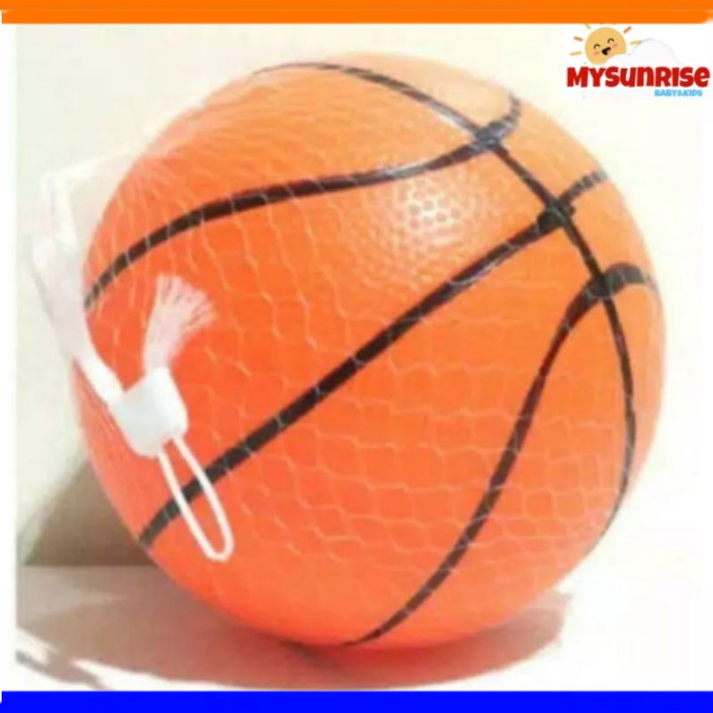 BOLA BASKET 30cm BER - SNI / Basketball / Bola Karet / Rubber ANAK
