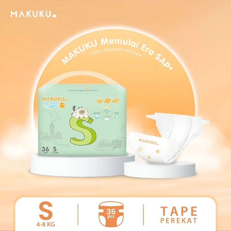 Makuku Diapers Comfort+ S