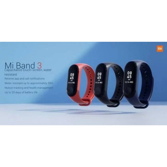 Jam xiaomi mi band 3