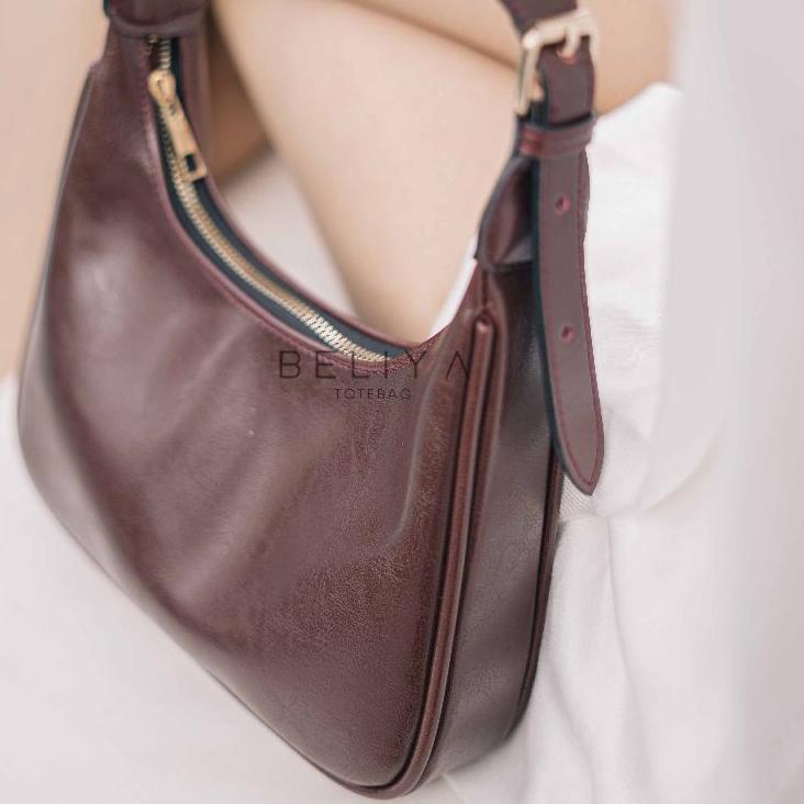 Harga Bersahabat.. Beliya Reni Shoulderbag Burgundy