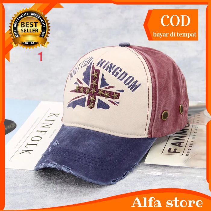 Topi Baseball pria / wanita Cap Import  keren kekinian terbaru 2020 sb260