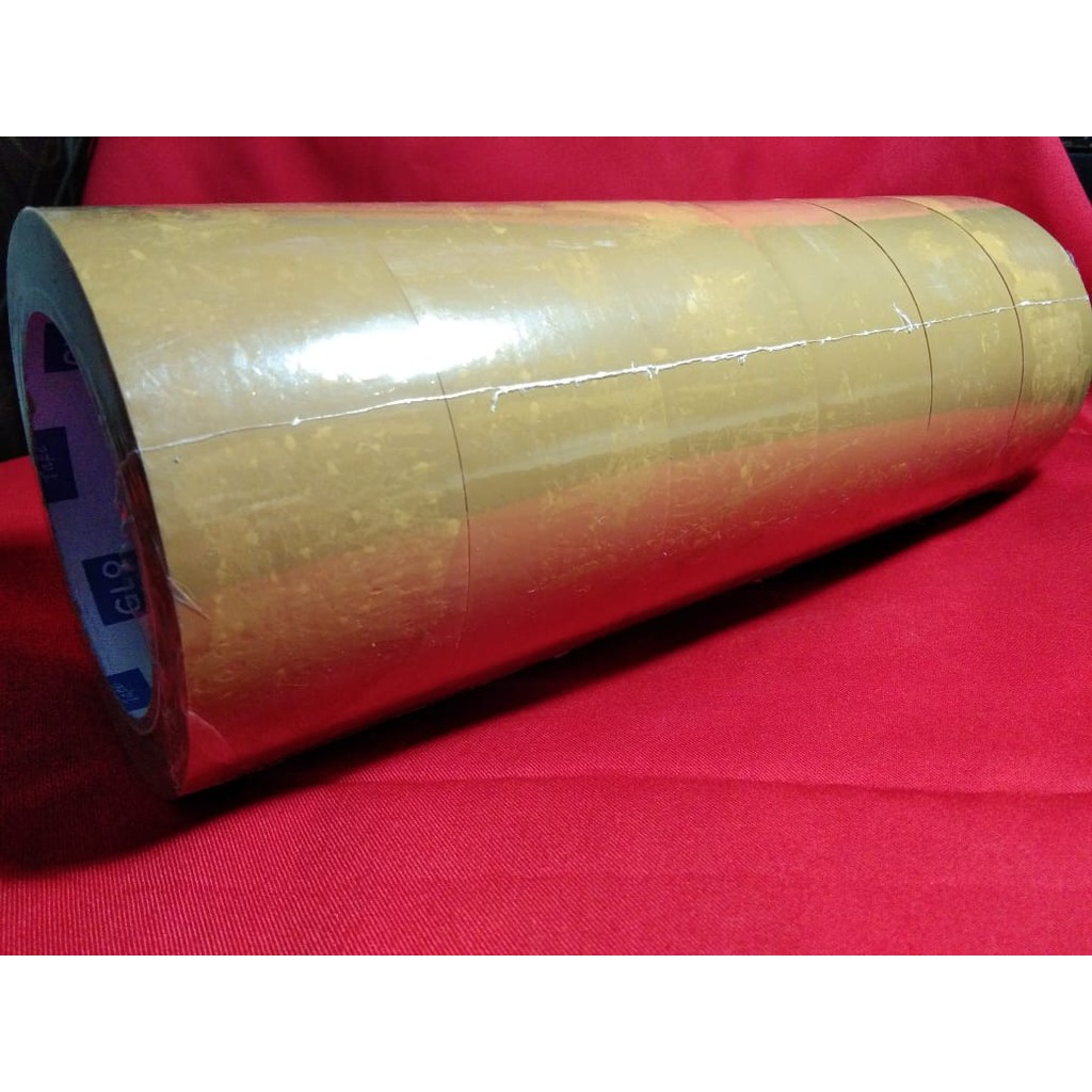 

Glotape Lakban OPP 48mm x 100Y Coklat ( 3 roll / 3 pcs )
