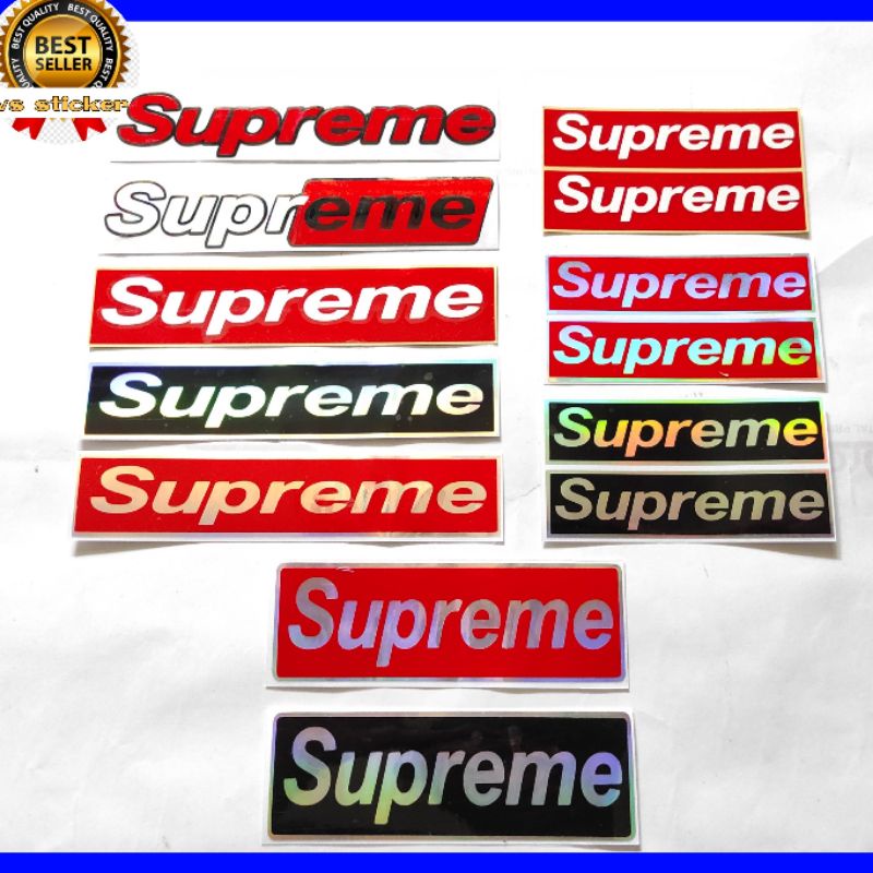 

STICKER CUTTING SUPREME HOLOGRAM BERKUALITAS TERMURAH