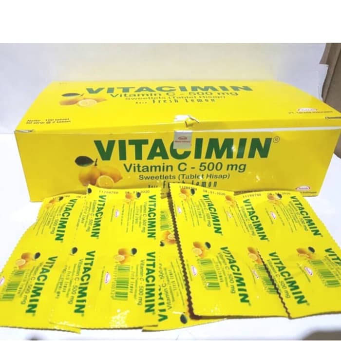 Vitacimin Family Pack isi 20 tablet - Vitamin C 500 mg