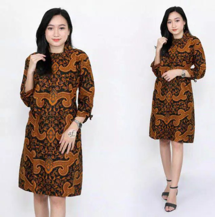 Atasan Batik New Produk Tunik Batik Pekalongan Terlaris Atasan Wanita Size M L Xl Xxl Jumbo