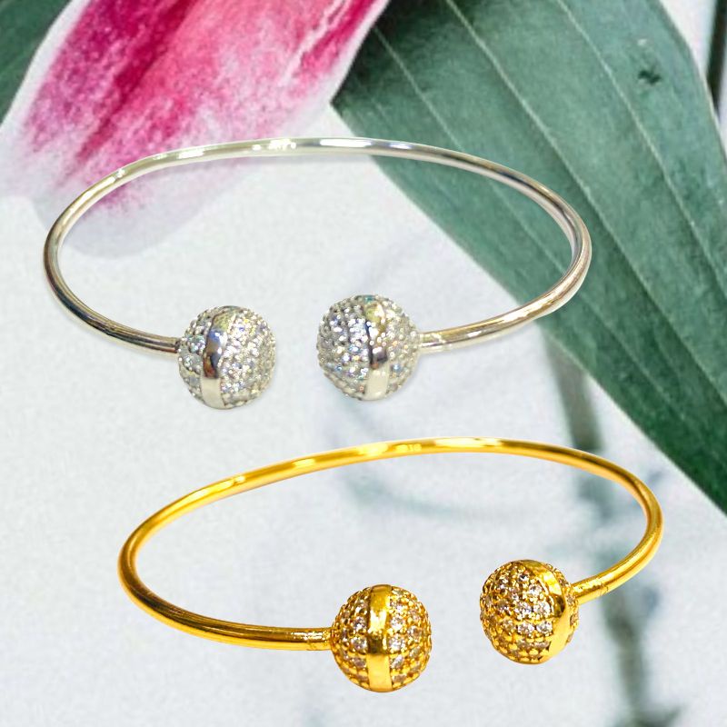 gelang wanita //gelang lapis emas//perhiasan gelang permata