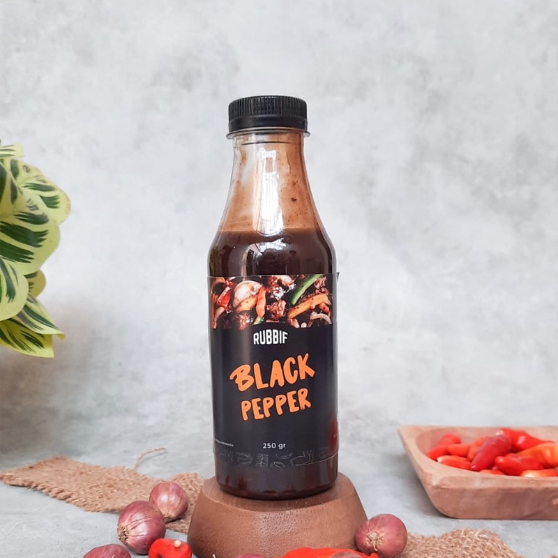 

Rubbif Blackpepper Sauce/ Saus lada hitam