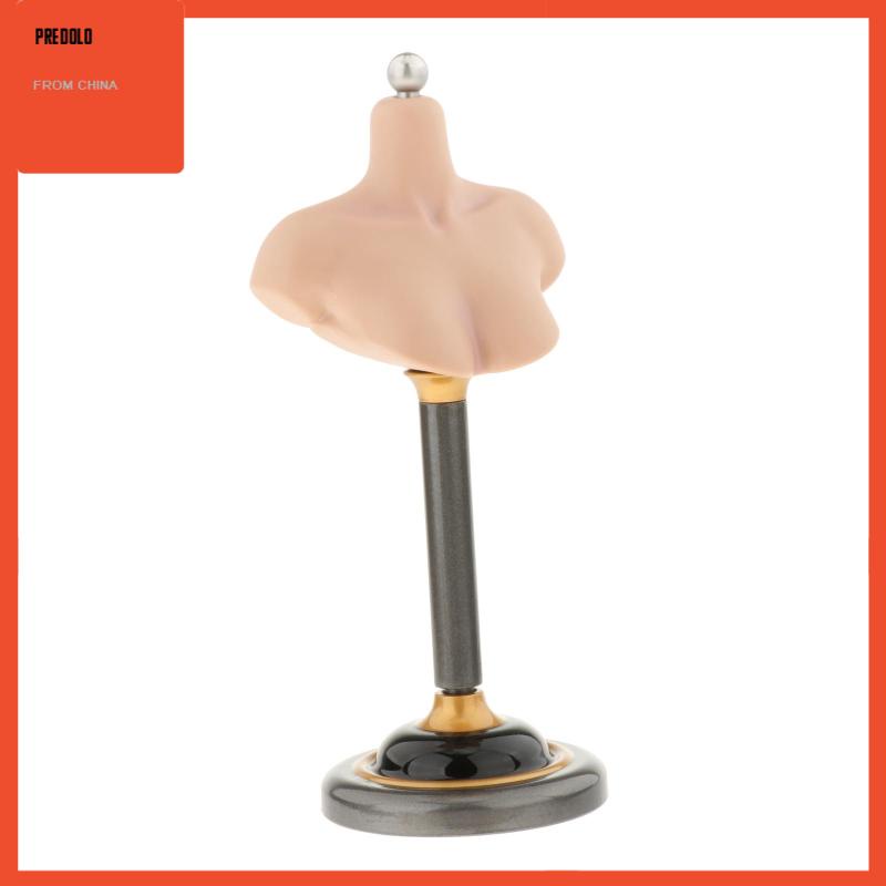 [In Stock] 1/6 Male Female Bust Stand Half Bust Base Stand Platform PVC Model for Wigs