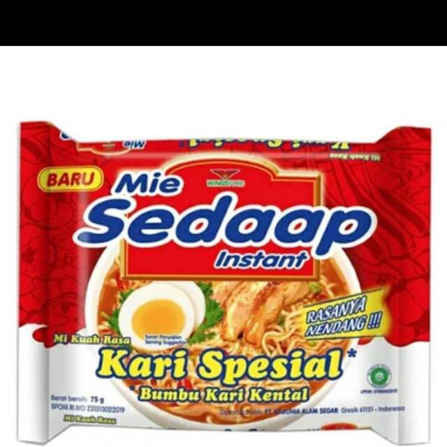 

Mie Sedaap Instant - Mi Kuah Rasa Kari Spesial