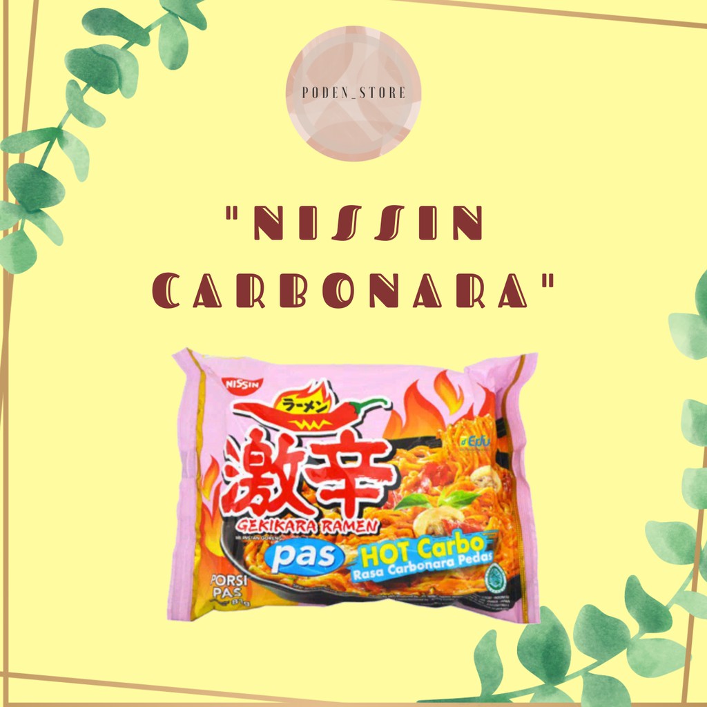

Mie Nissin Carbonara