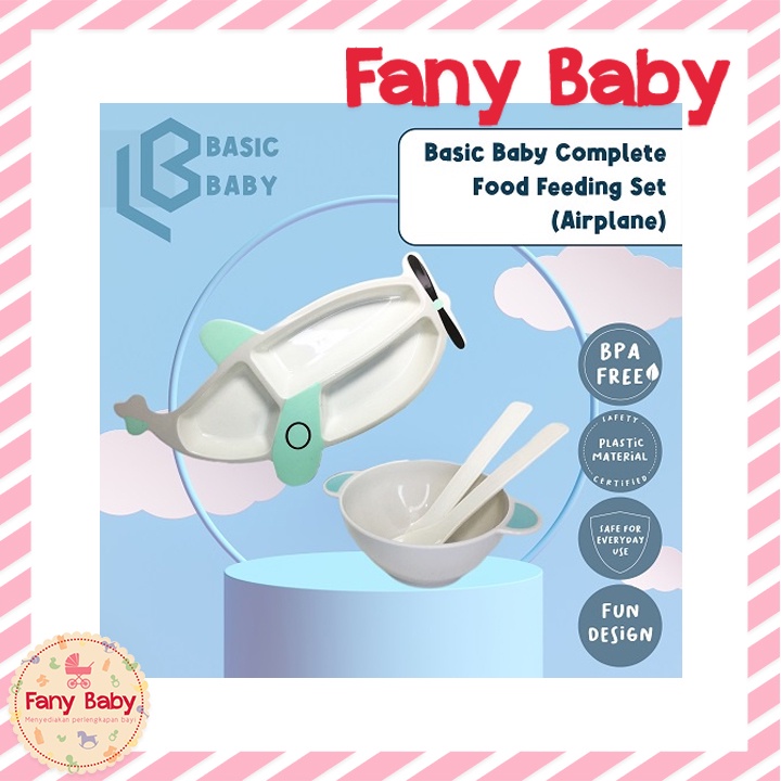 BASIC BABY COMPLETE FOOD FEEDING SET