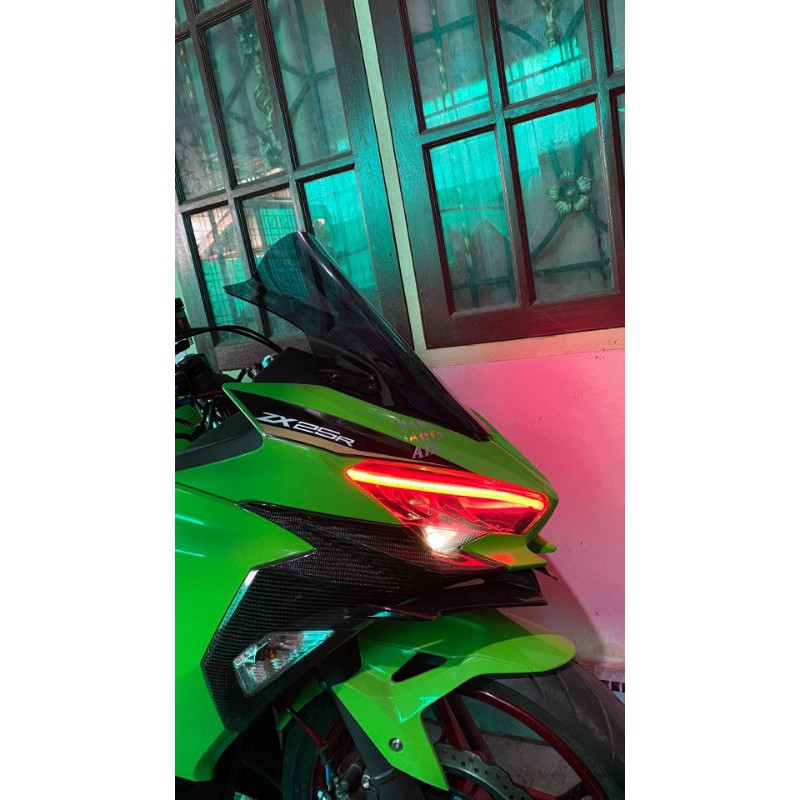 visor ninja 250 Fi 2018 windshield ninja zero gravity