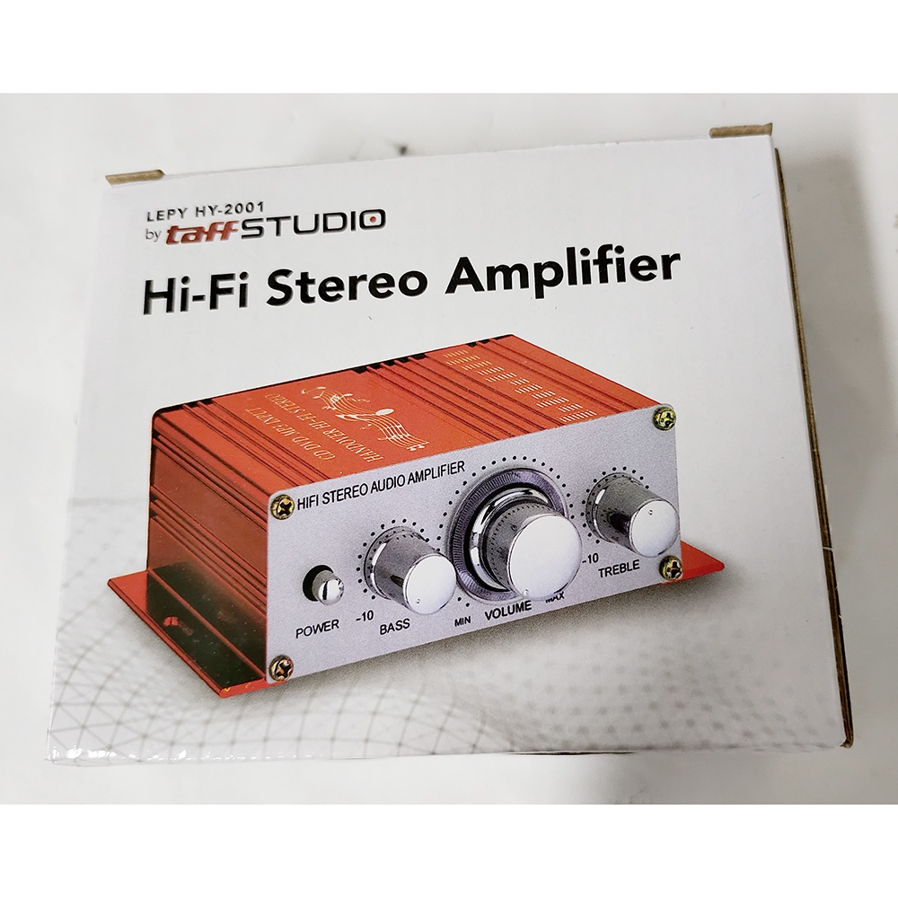 TaffSTUDIO Hi-Fi Stereo Amplifier Speaker 2 channel 20W - OMSKBJBL