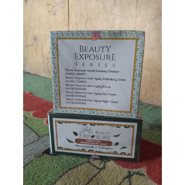 1 PAKET MIX SABUN GTS dan SKINCARE BEXINDO(free pouch)