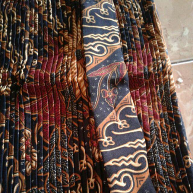 Couple Batik  Motif Jokowi Biru