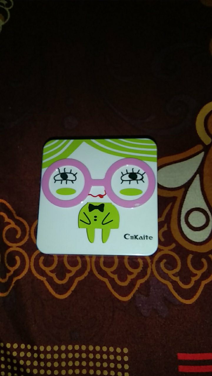 Kotak Softlens Kaca + Botol (kakao)