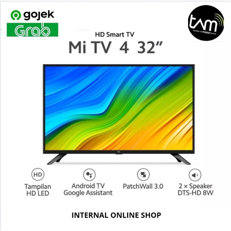 Xiaomi Mi TV 4 32 inch Smart TV Garansi Resmi