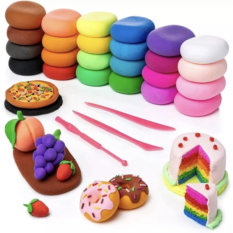 CLAY POLYMER MAINAN ANAK / MAINAN EDUKASI SLIME PLAY DOUGH