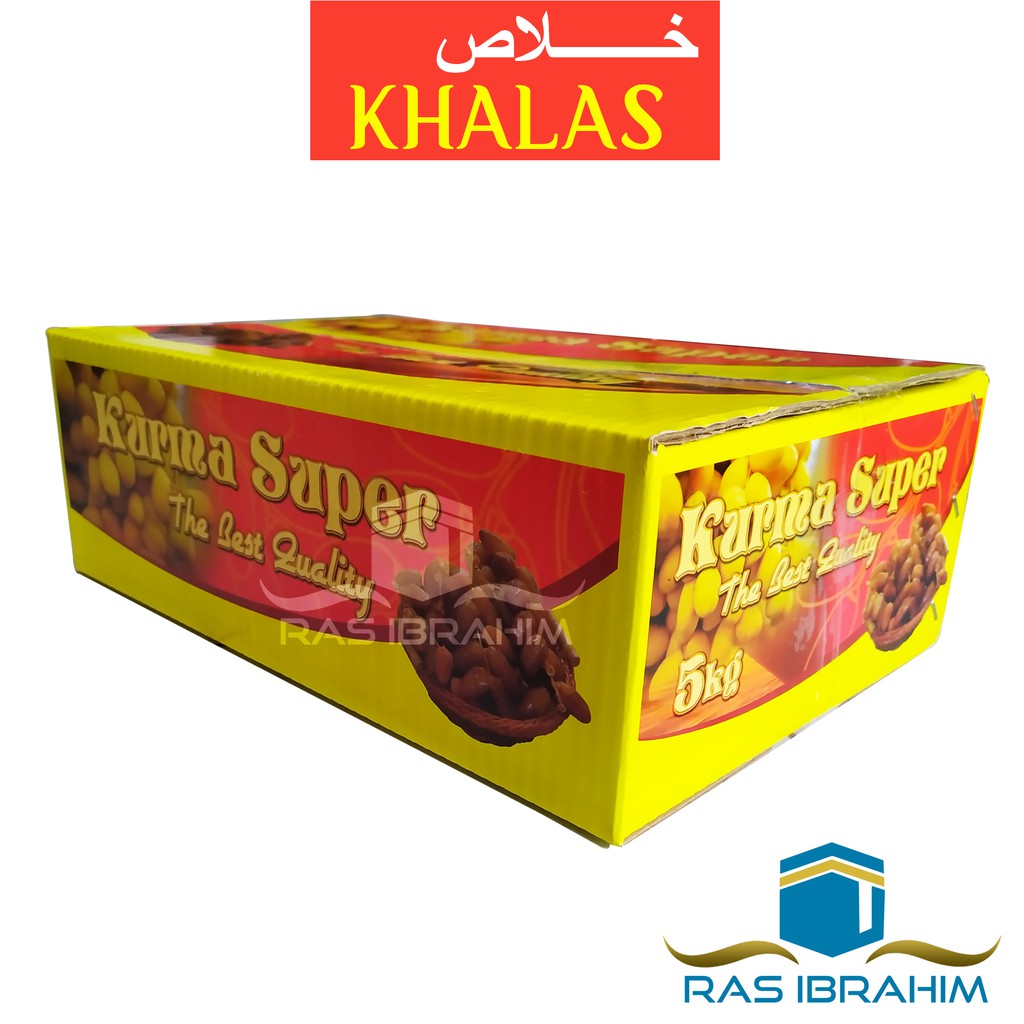 

Kurma Khalas 5kg Premium EXP Lama