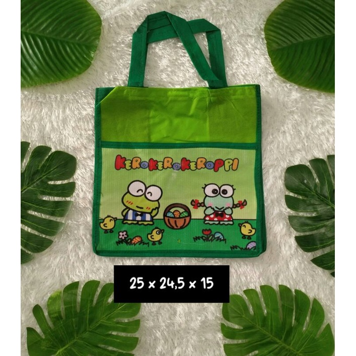 

Tas Karakter Keroppi laminasi