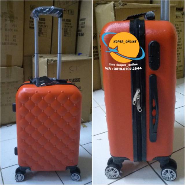 Koper Import Polo Twin Original ukuran kabin 20 inch