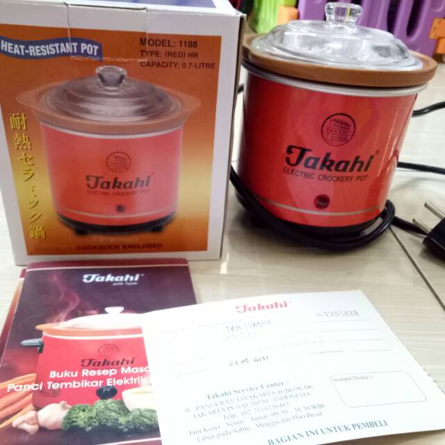 Takahi slow cooker