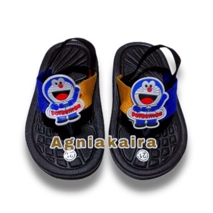 Sandal Bayi Motif Cemen Doraemon Terbaru