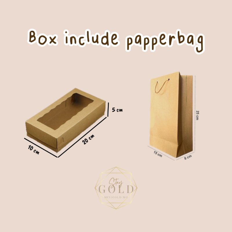 Jual DUS BROWNIES/KARDUS BROWNIES/BOX BROWNIES LAMINASI TRANSPARAN/BOX