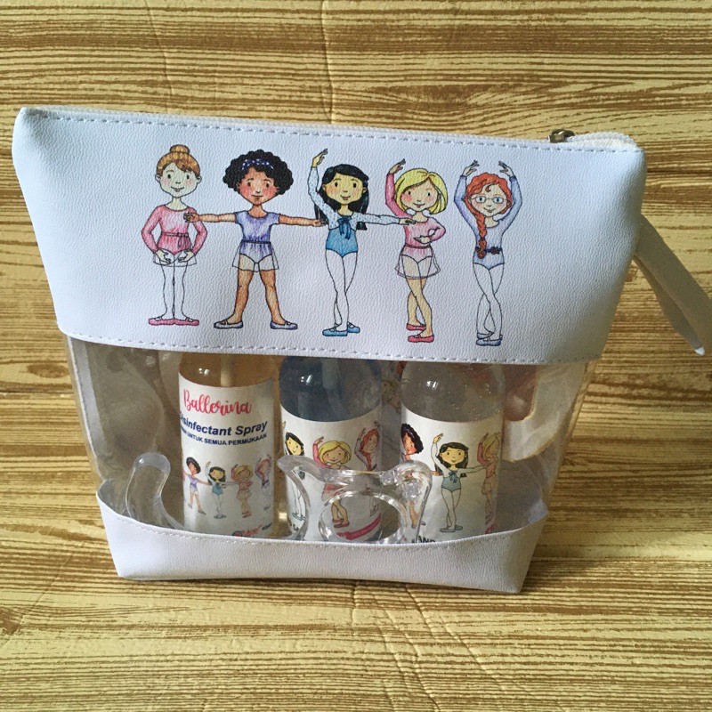 Paket new normal set handsanitizer disinfectant masker cofing