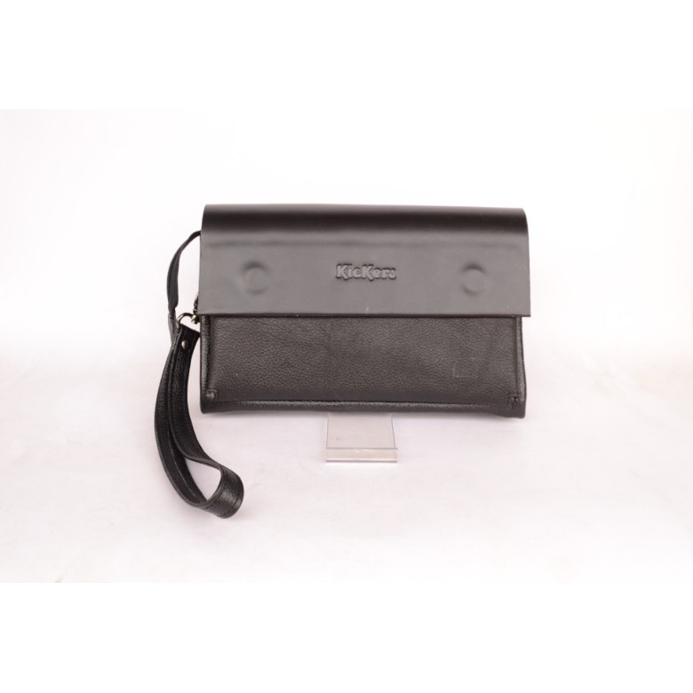 Handbag Tas Tangan Kulit Asli Kickers Hitam