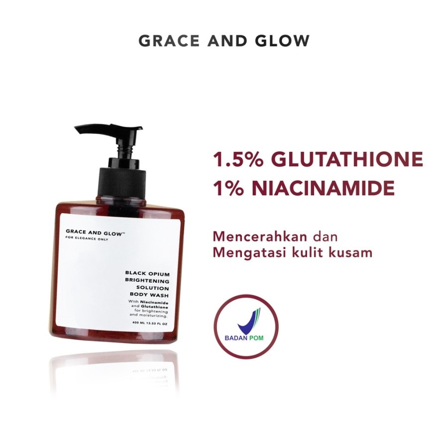 ★ BB ★  Grace and Glow Black Opium Brightening Solution Body Wash