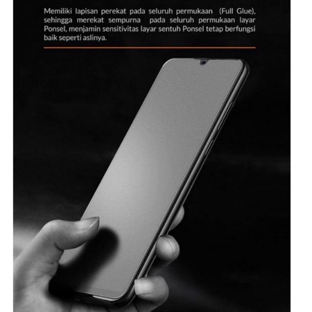 Matte Glass 9h Full Layar Xiaomi Poco M4 Pro 5G Poco M3 Poco M3 Pro Poco X3 NFC Poco X3 Pro Poco F1 Poco F2 Poco F3 Poco C3 Tempered Glass Anti Minyak Anti Gores Full Layar