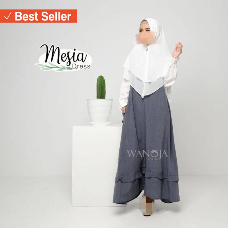 Kerudung Murah Wanita Busana Muslim Terbaik / GAMIS MURAH MESIA WANOJA HIJAB (RIJEK)