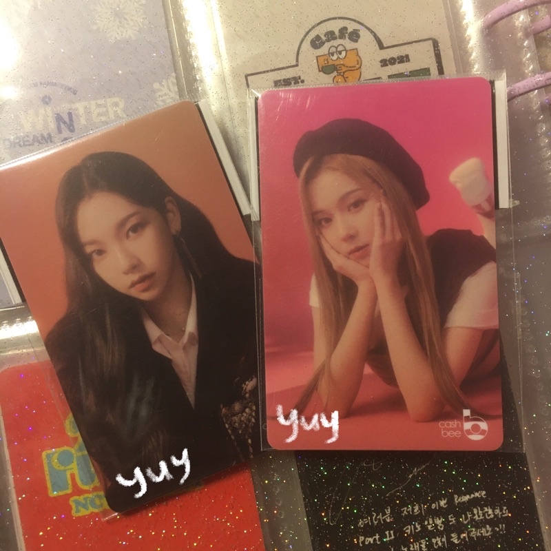 [booked] cashbee aespa forever karina & winter
