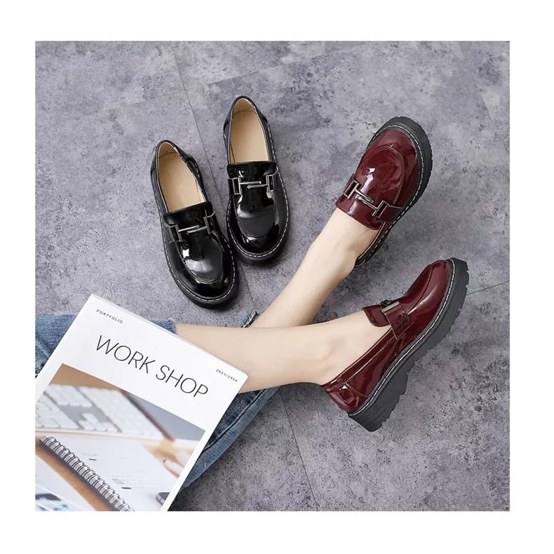 SEPATU WANITA HELLIS / SEPATU FLAT PREMIUM FMS 094