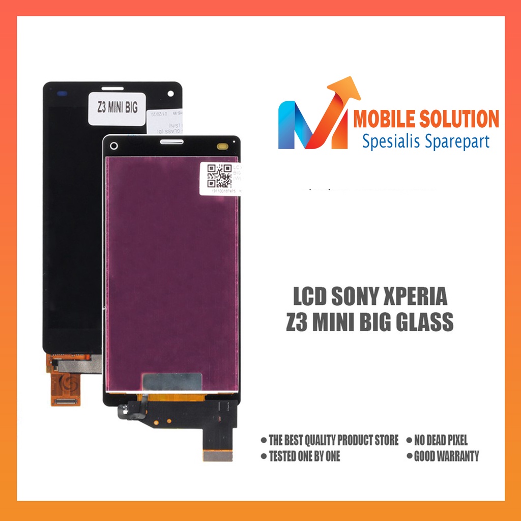 Grosir LCD Xperia Z3 Mini Original 100% Fullset Touchscreen Garansi 1 Bulan + Packing / Bubbel